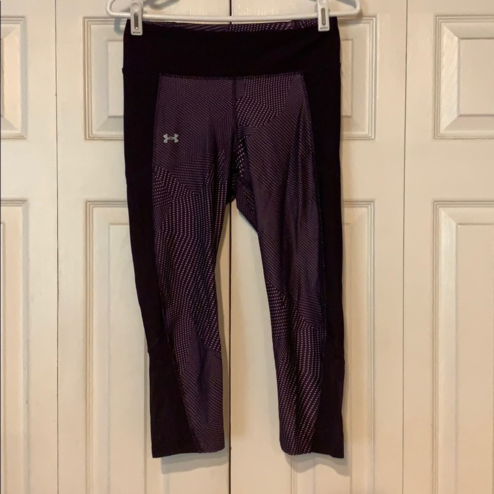 Deep Purple Under Armour Workout Pants size 6